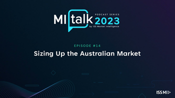 MI Talk Podcast Thumbnail with text overlaid Sizing Up the Australian Market
